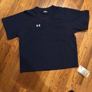 NEW Under Armor boys baseball shirt